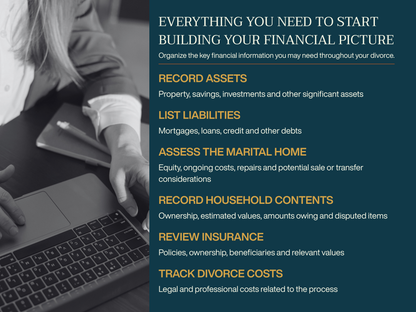 Divorce Finances Workbook