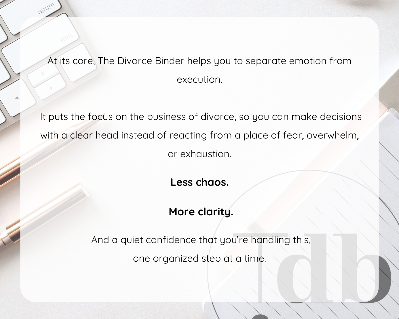 The Divorce Binder