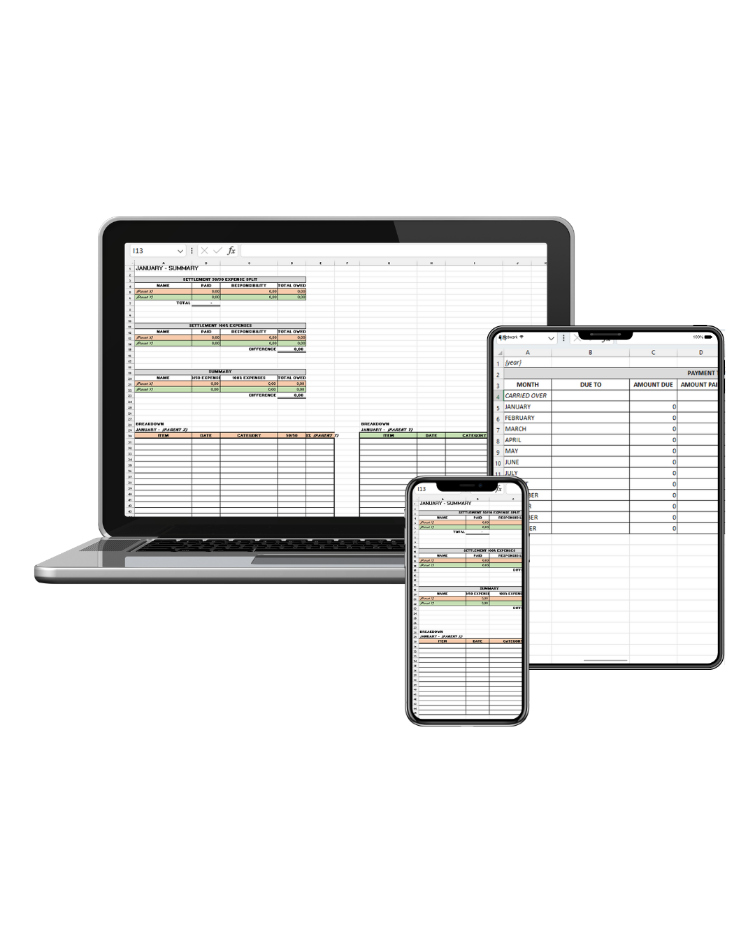 Co-Parenting Expense Tracker